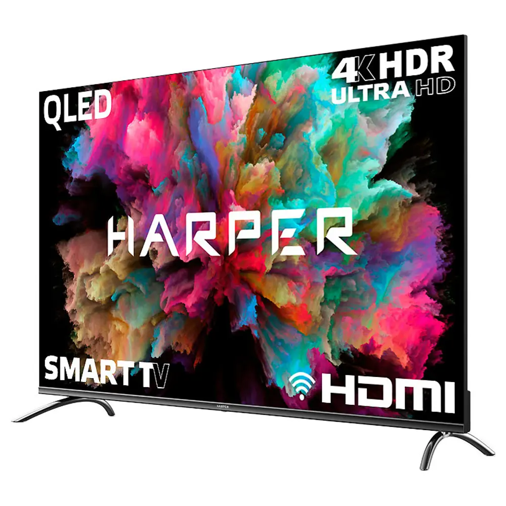 Фото 3 Телевизор Harper 55Q850TS 55" 139 см цвет серебристый Фото 3 Телевизор Harper 55Q850TS 55" 139 см цвет серебристый