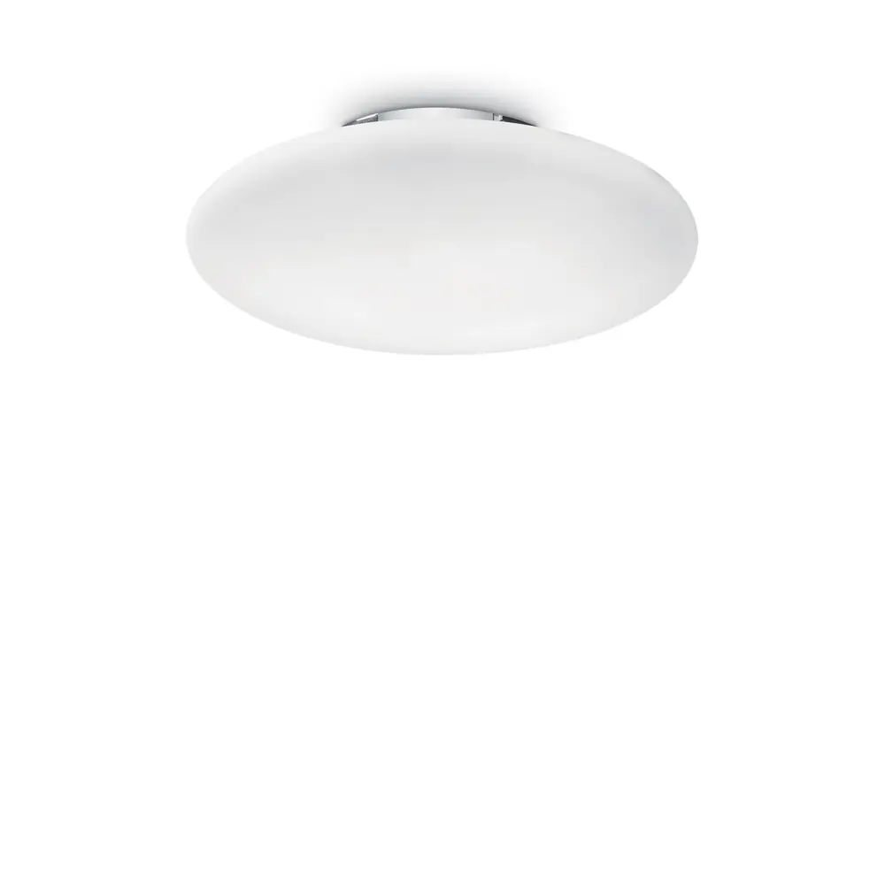 Фото 4 Светильник настенно-потолочный Ideal lux Smarties 032030 3 лампы 6 м² цвет белый матовый Фото 4 Светильник настенно-потолочный Ideal lux Smarties 032030 3 лампы 6 м² цвет белый матовый