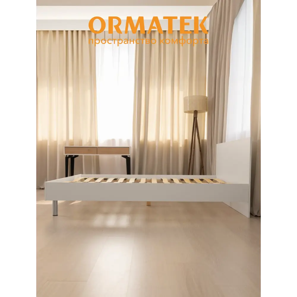 Фото 13 Кровать Орматек Linea 97х80х203 см ЛДСП цвет белый Фото 13 Кровать Орматек Linea 97х80х203 см ЛДСП цвет белый
