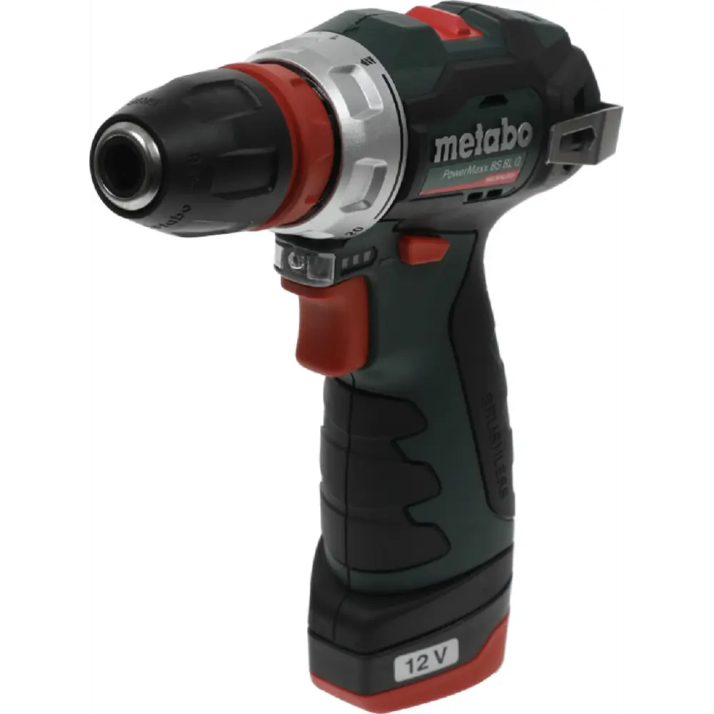 Фото 3 Дрель-шуруповерт аккумуляторная бесщеточная Metabo Power Maxx BS BL 601749500, 12 В Li-Ion 2x2 Ач Фото 3 Дрель-шуруповерт аккумуляторная бесщеточная Metabo Power Maxx BS BL 601749500, 12 В Li-Ion 2x2 Ач