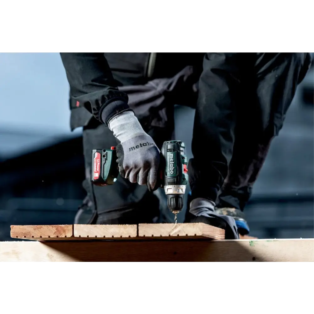 Фото 3 Дрель-шуруповерт аккумуляторная Metabo PowerMaxx BS 6010368, 12 В Li-Ion 2x2 Ач Фото 3 Дрель-шуруповерт аккумуляторная Metabo PowerMaxx BS 6010368, 12 В Li-Ion 2x2 Ач