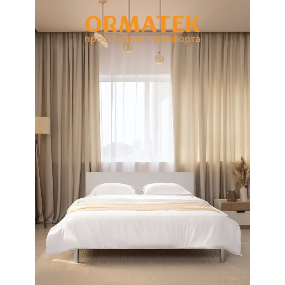 Фото 16 Кровать Орматек Linea 127х80х203 см ЛДСП цвет белый Фото 16 Кровать Орматек Linea 127х80х203 см ЛДСП цвет белый