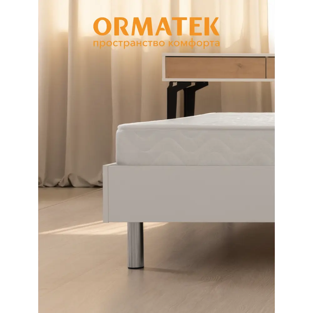 Фото 19 Кровать Орматек Linea 127х80х203 см ЛДСП цвет белый Фото 19 Кровать Орматек Linea 127х80х203 см ЛДСП цвет белый