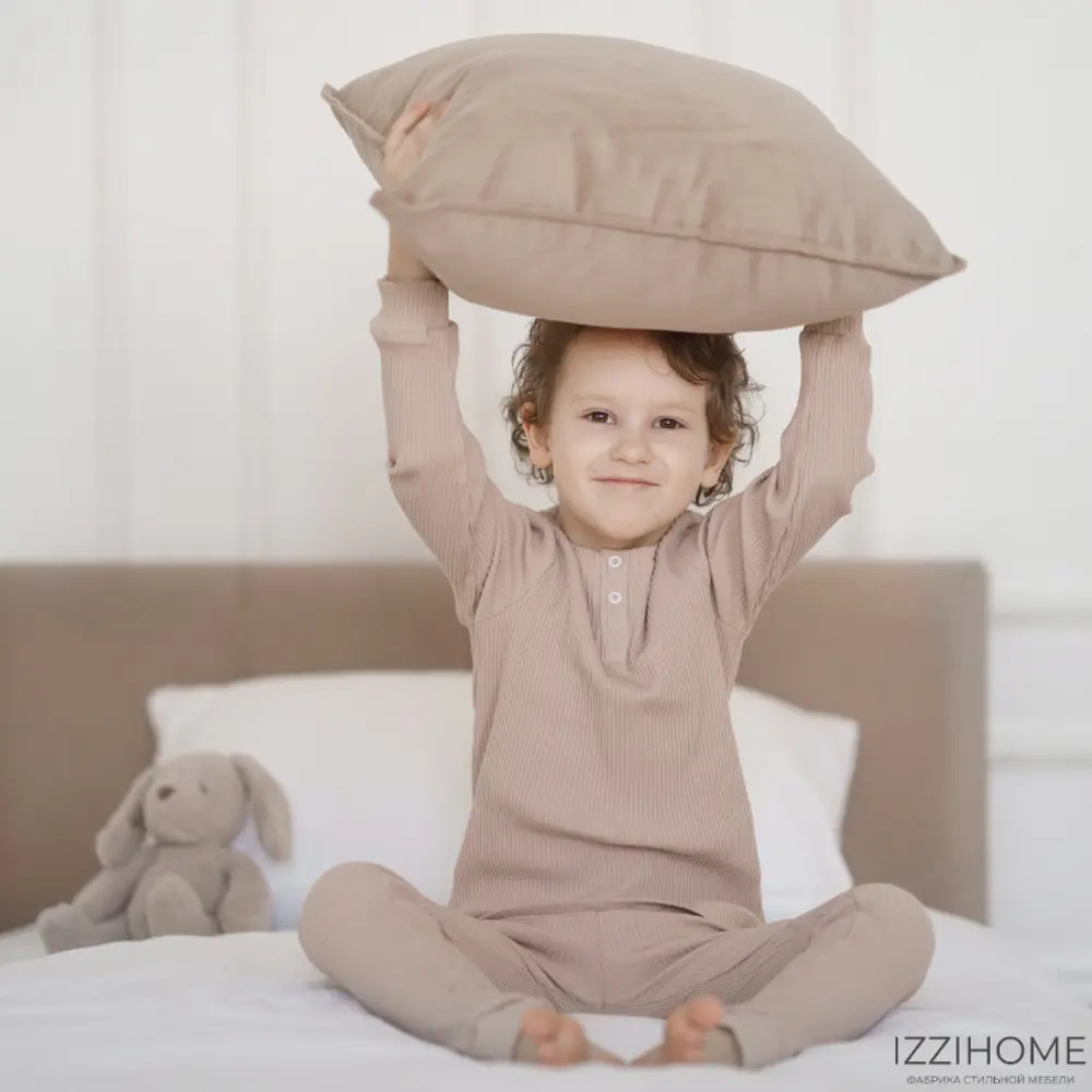 Фото 14 Кровать Izzihome Bloom 99x33x209 см ДСП цвет бежевый Фото 14 Кровать Izzihome Bloom 99x33x209 см ДСП цвет бежевый