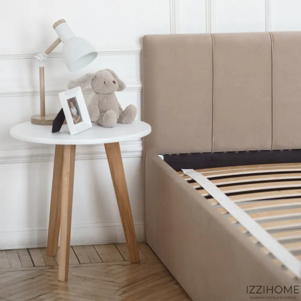 Фото 13 Кровать Izzihome Bloom 99x35x210 см ДСП цвет бежевый Фото 13 Кровать Izzihome Bloom 99x35x210 см ДСП цвет бежевый