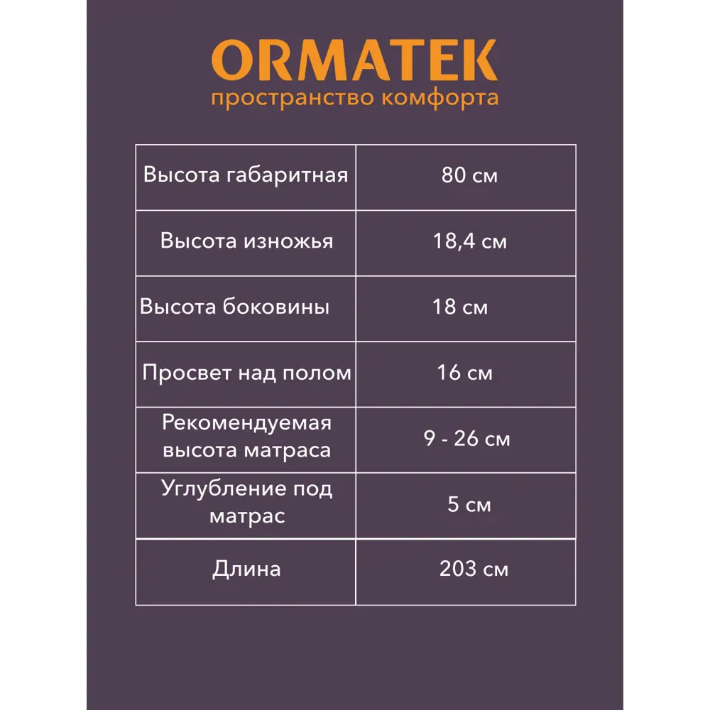 Фото 21 Кровать Орматек Linea 147х80х203 см ЛДСП цвет белый Фото 21 Кровать Орматек Linea 147х80х203 см ЛДСП цвет белый