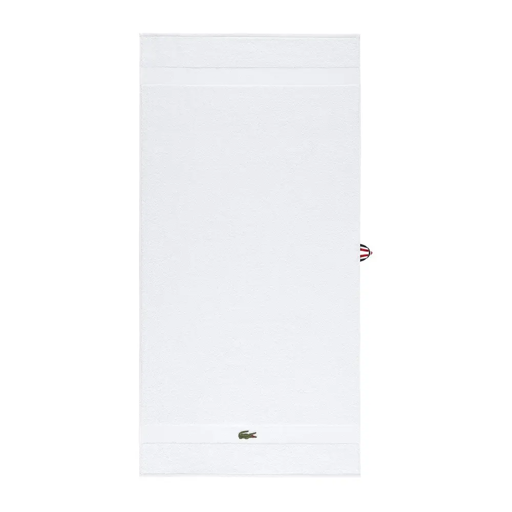 Фото 3 Полотенце Lacoste Casual Blanc 90x150 см цвет белый Фото 3 Полотенце Lacoste Casual Blanc 90x150 см цвет белый