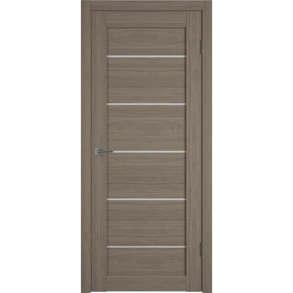 Фото Комплект межкомнатной двери VFD Atum pro x28 остеклённая 200x70см Шпон цвет Brun oak (White cloud) с коробом и наличниками Фото Комплект межкомнатной двери VFD Atum pro x28 остеклённая 200x70см Шпон цвет Brun oak (White cloud) с коробом и наличниками