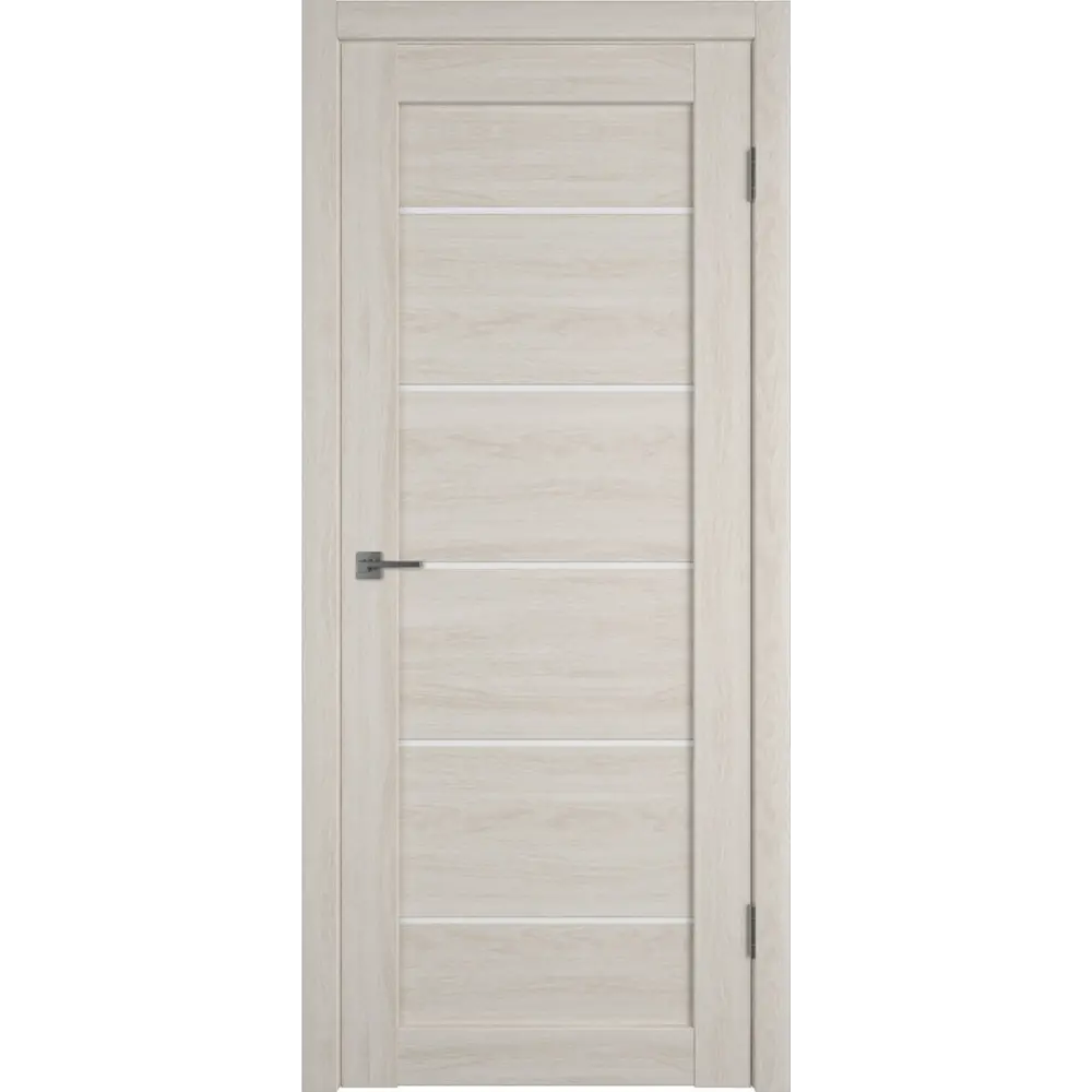 Фото Комплект межкомнатной двери VFD Atum pro x27 остеклённая 200x60см Шпон цвет Scansom Oak (White cloud) с коробом и наличниками Фото Комплект межкомнатной двери VFD Atum pro x27 остеклённая 200x60см Шпон цвет Scansom Oak (White cloud) с коробом и наличниками