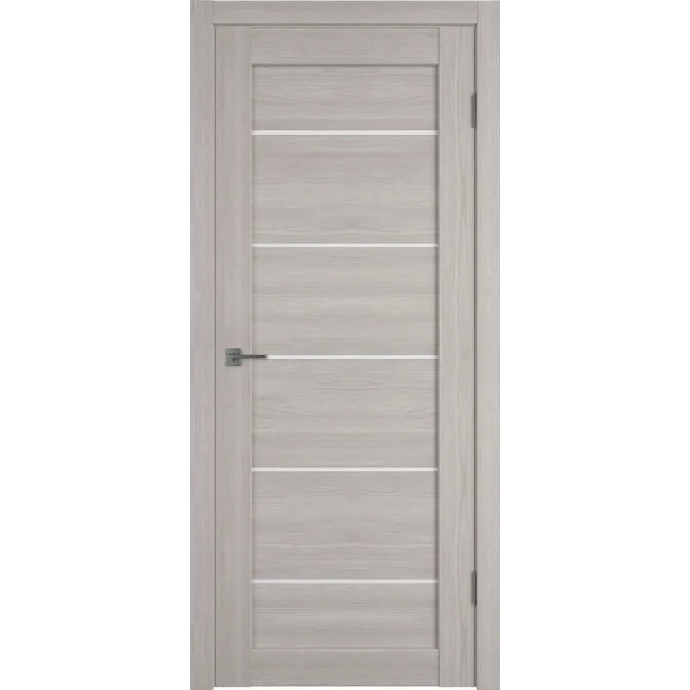 Фото Комплект межкомнатной двери VFD Atum pro x27 остеклённая 200x90см Шпон цвет Stone Oak (White cloud) с коробом и наличниками Фото Комплект межкомнатной двери VFD Atum pro x27 остеклённая 200x90см Шпон цвет Stone Oak (White cloud) с коробом и наличниками