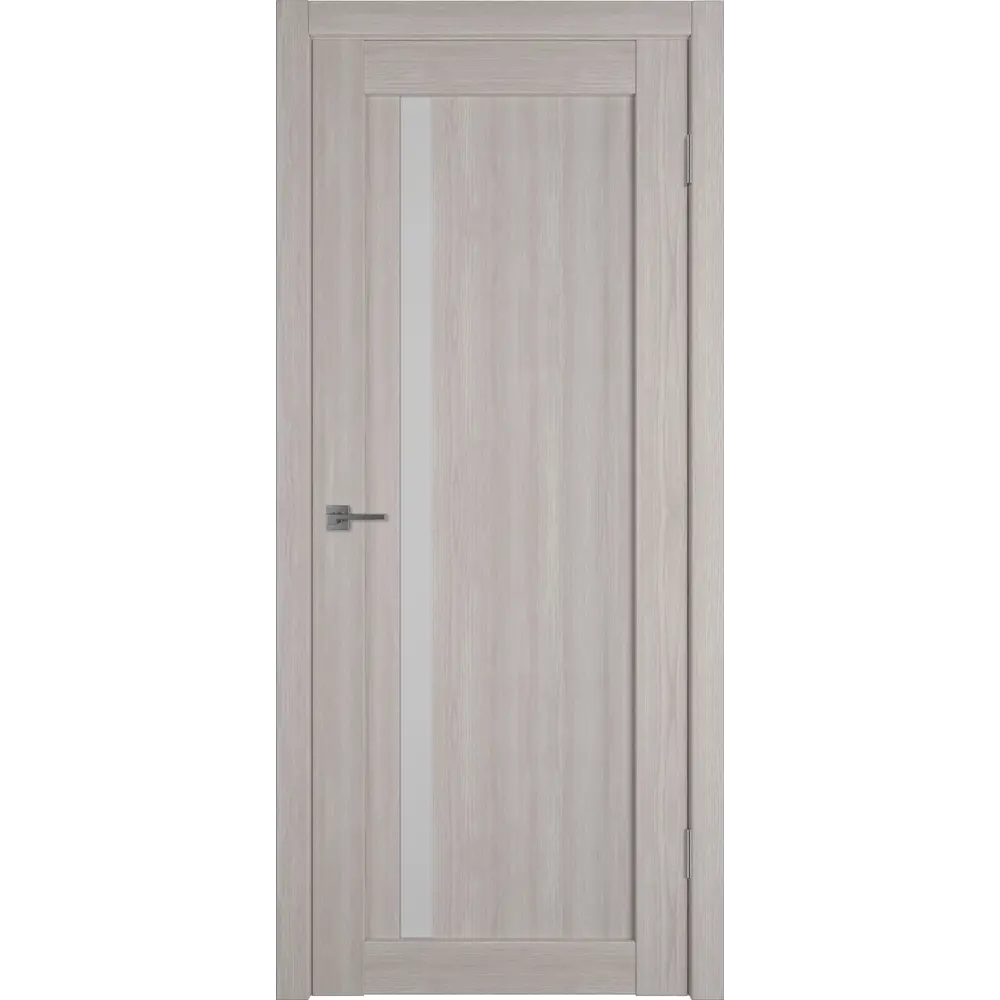 Фото Комплект межкомнатной двери VFD Atum pro x34 остеклённая 200x70см Шпон цвет Stone Oak (White cloud) с коробом и наличниками Фото Комплект межкомнатной двери VFD Atum pro x34 остеклённая 200x70см Шпон цвет Stone Oak (White cloud) с коробом и наличниками