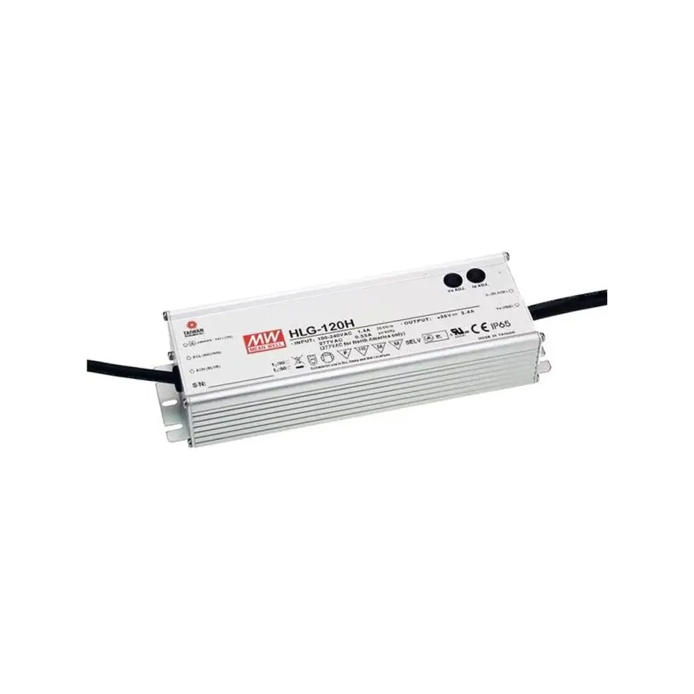 Фото Блок питания влагозащищенный Mean Well Hlg-120h-c1050ab для светодиодной ленты 110-220 В 155 Вт IP65 Фото Блок питания влагозащищенный Mean Well Hlg-120h-c1050ab для светодиодной ленты 110-220 В 155 Вт IP65