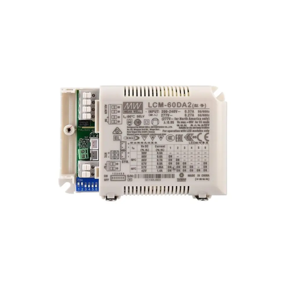 Фото 3 Блок питания Mean Well Lcm-60da2 для светодиодной ленты 180-260 В 60 Вт IP00 Фото 3 Блок питания Mean Well Lcm-60da2 для светодиодной ленты 180-260 В 60 Вт IP00