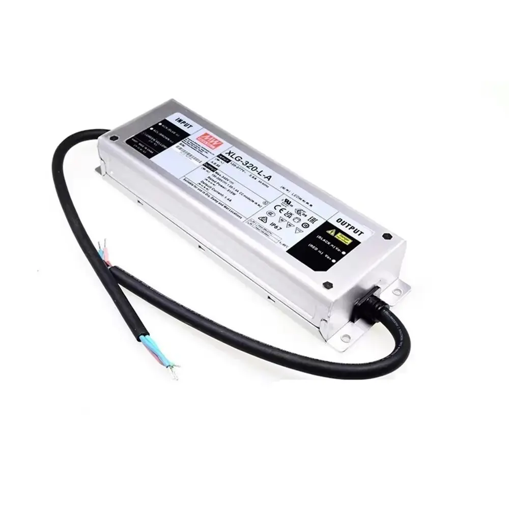 Фото Блок питания влагозащищенный Mean Well Xlg-320-h-ab для светодиодной ленты 110-220 В 312 Вт IP67 Фото Блок питания влагозащищенный Mean Well Xlg-320-h-ab для светодиодной ленты 110-220 В 312 Вт IP67