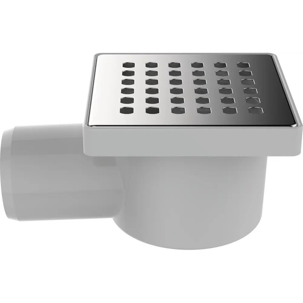 Фото Душевой трап горизонтальный Aquant комбинированный затвор 100x100 мм ST2210-48-MR Фото Душевой трап горизонтальный Aquant комбинированный затвор 100x100 мм ST2210-48-MR