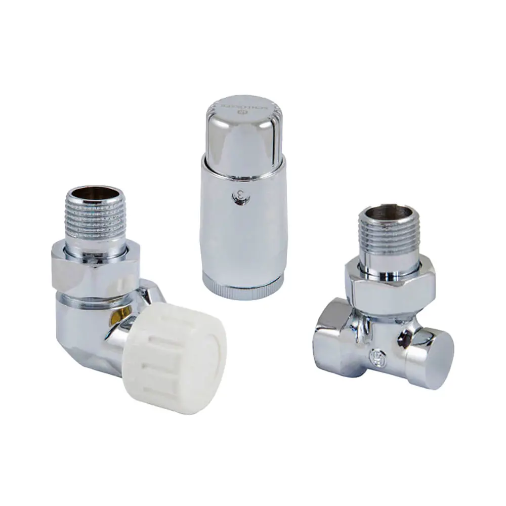 Фото Термостатический комплект для радиатора угловой Schlosser Standard Mini 1/2" с термостатической головкой M30x1.5 Фото Термостатический комплект для радиатора угловой Schlosser Standard Mini 1/2" с термостатической головкой M30x1.5