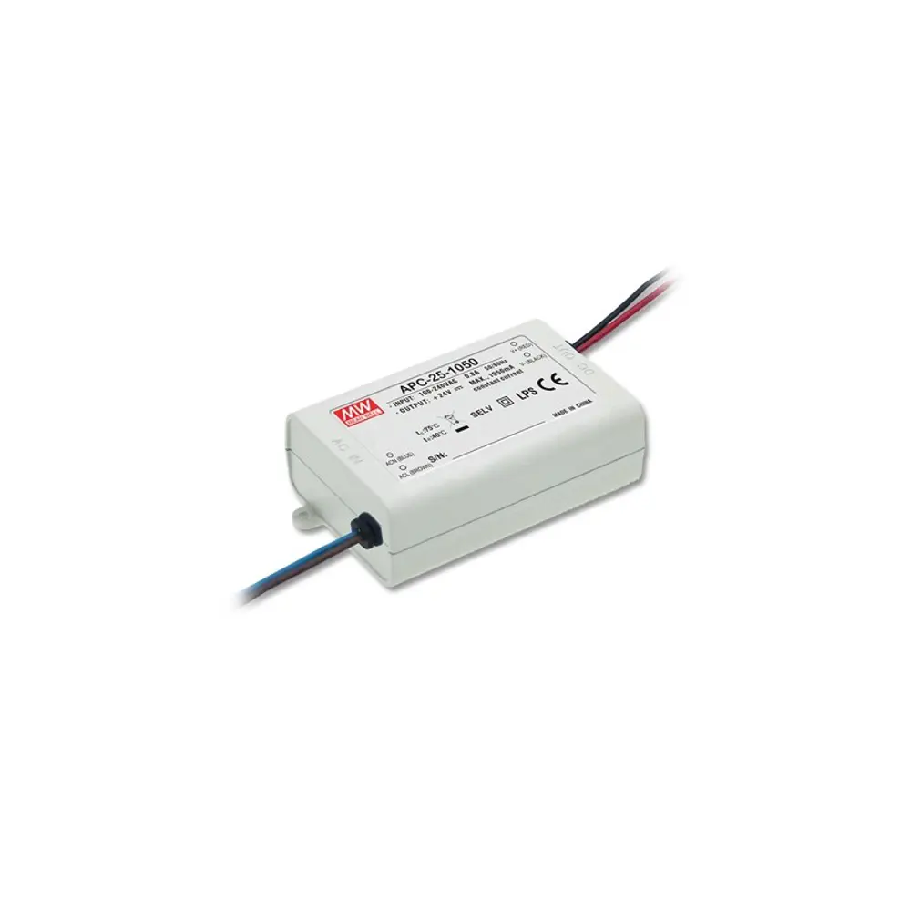 Фото Блок питания Mean Well Apc-25-500 для светодиодной ленты 110-220 В 25 Вт IP42 Фото Блок питания Mean Well Apc-25-500 для светодиодной ленты 110-220 В 25 Вт IP42