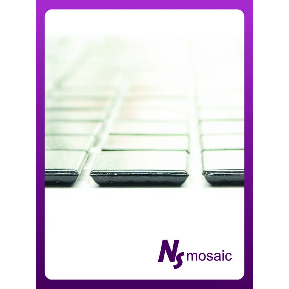 Фото 8 Декоративная мозаика Nsmosaic Gk01 NS00GS0088nsk 32.7x32.7см цвет черный Фото 8 Декоративная мозаика Nsmosaic Gk01 NS00GS0088nsk 32.7x32.7см цвет черный