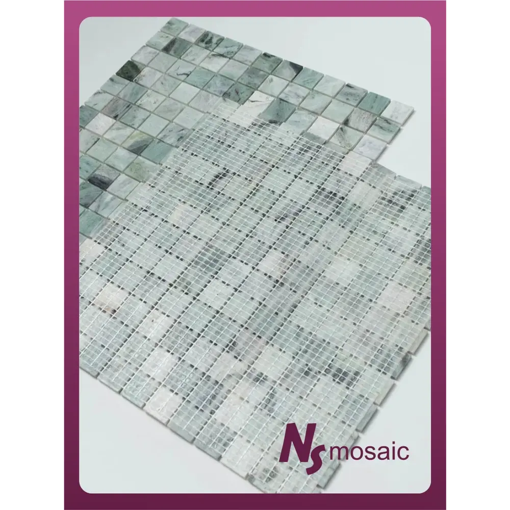 Фото 5 Декоративная мозаика Nsmosaic Kp 763 NS05ST0062nsk 29.8x29.8см цвет Зеленый Фото 5 Декоративная мозаика Nsmosaic Kp 763 NS05ST0062nsk 29.8x29.8см цвет Зеленый