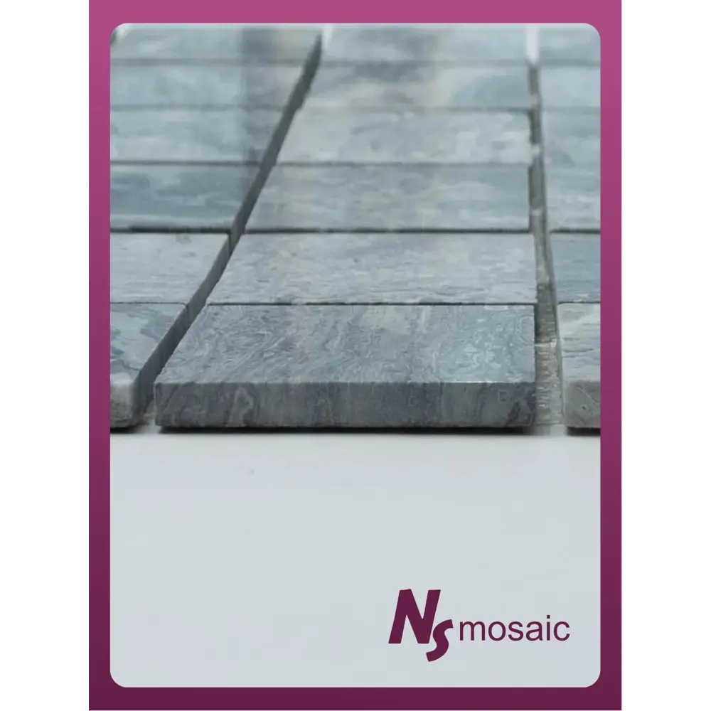 Фото 4 Декоративная мозаика Nsmosaic Kp 765 NS05ST0064nsk 29.8x29.8см цвет Серый/серебристый Фото 4 Декоративная мозаика Nsmosaic Kp 765 NS05ST0064nsk 29.8x29.8см цвет Серый/серебристый