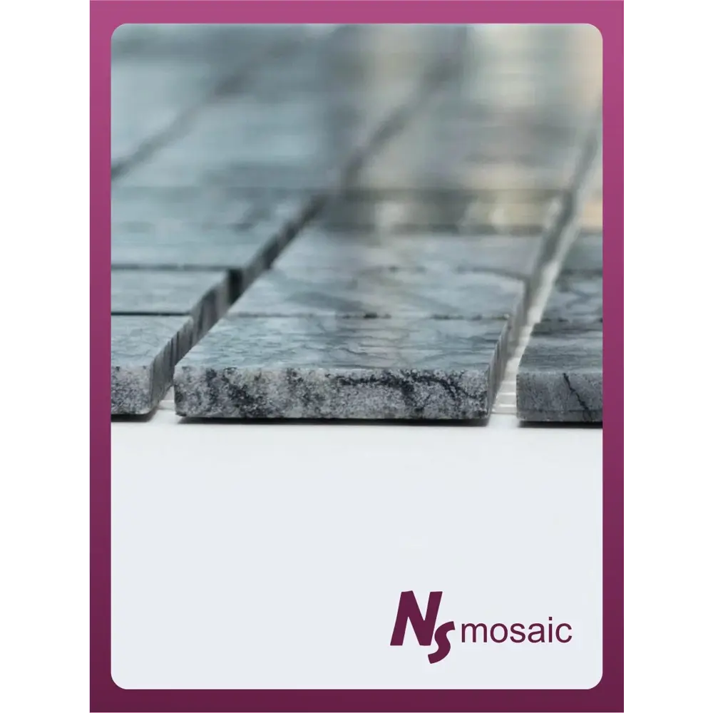 Фото 4 Декоративная мозаика Nsmosaic Kp 768 NS05ST0067nsk 29.8x29.8см цвет Черный Фото 4 Декоративная мозаика Nsmosaic Kp 768 NS05ST0067nsk 29.8x29.8см цвет Черный