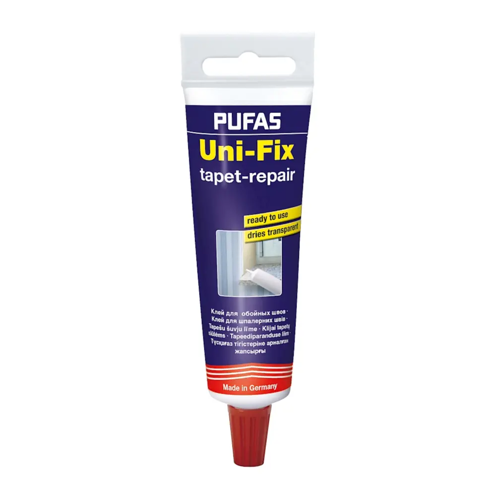 Фото Клей для стыков Pufas Uni-Fix для обойных швов и быстрого ремонта, 60 г Фото Клей для стыков Pufas Uni-Fix для обойных швов и быстрого ремонта, 60 г