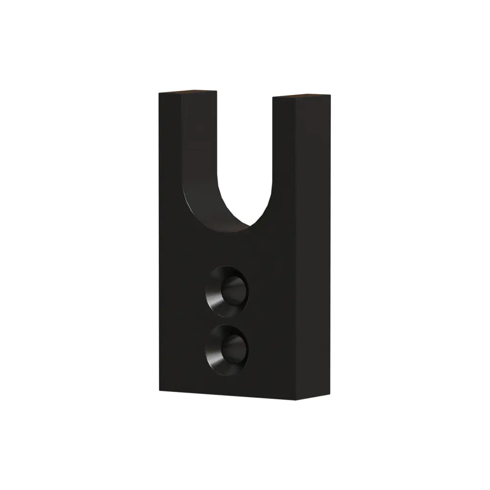 Фото 2 Штанга для шкафа Avira King с уплотнителем 100 см цвет черный Фото 2 Штанга для шкафа Avira King с уплотнителем 100 см цвет черный