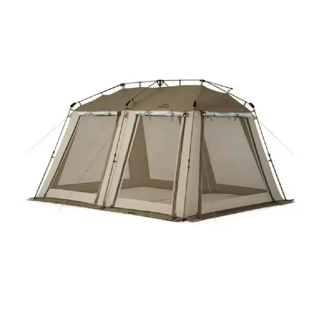 Фото Палатка 6-х местная Naturehike CNH23ZP12003-BR коричневый Фото Палатка 6-х местная Naturehike CNH23ZP12003-BR коричневый
