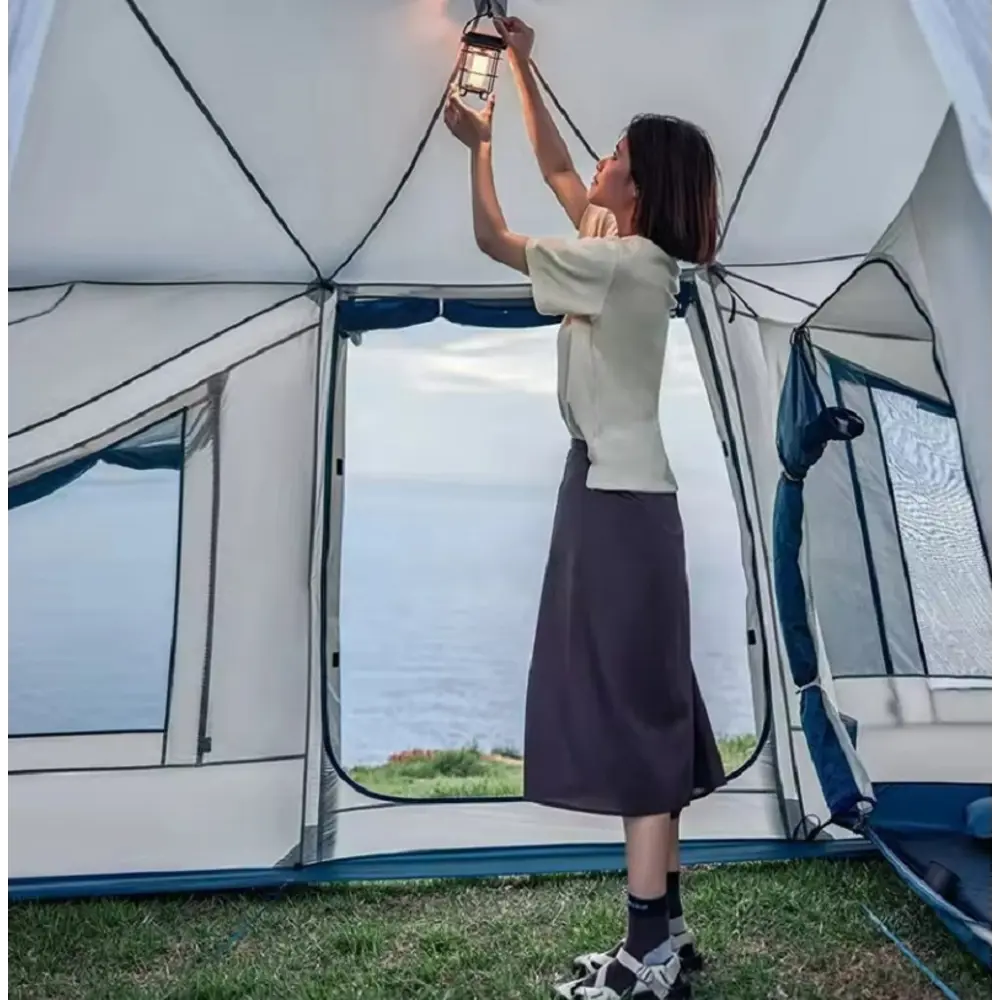 Фото 6 Палатка 2-х местная Naturehike CNK2300ZP012-12BLW белый Фото 6 Палатка 2-х местная Naturehike CNK2300ZP012-12BLW белый