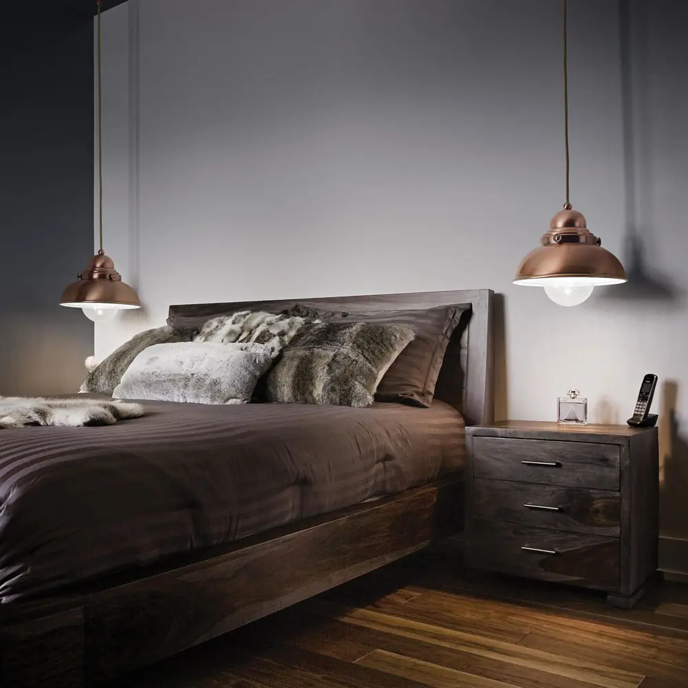 Фото 2 Светильник подвесной Ideal lux Sailor 025315 1 лампа 5 м² цвет медь Фото 2 Светильник подвесной Ideal lux Sailor 025315 1 лампа 5 м² цвет медь