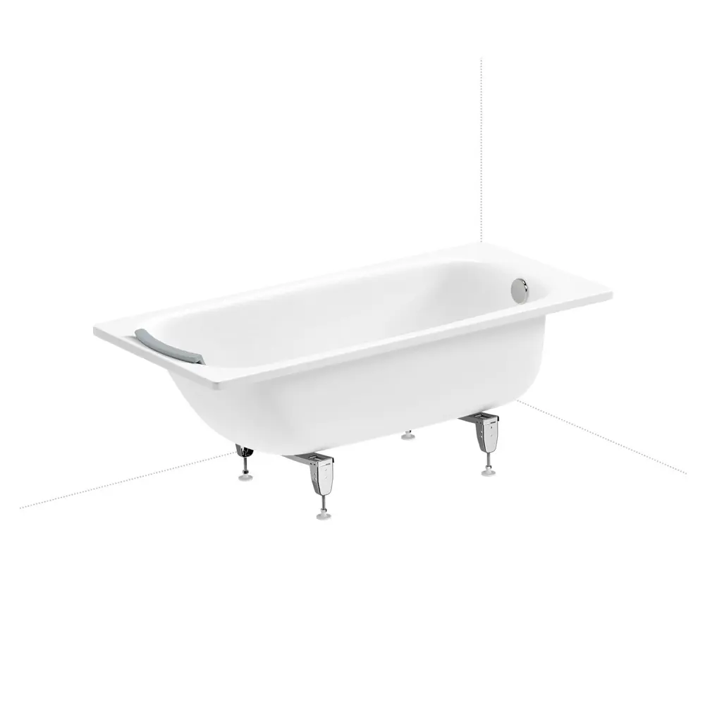 Фото 2 Ванна Sanitana BLB Universal 20220821R прямоугольная сталь 150x70 см с подвесным унитазом Фото 2 Ванна Sanitana BLB Universal 20220821R прямоугольная сталь 150x70 см с подвесным унитазом