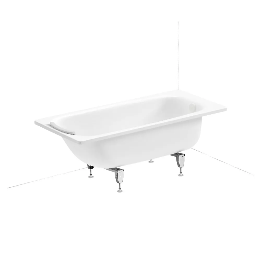 Фото 2 Ванна Sanitana BLB Universal 20220822R прямоугольная сталь 150x70 см с подвесным унитазом Фото 2 Ванна Sanitana BLB Universal 20220822R прямоугольная сталь 150x70 см с подвесным унитазом
