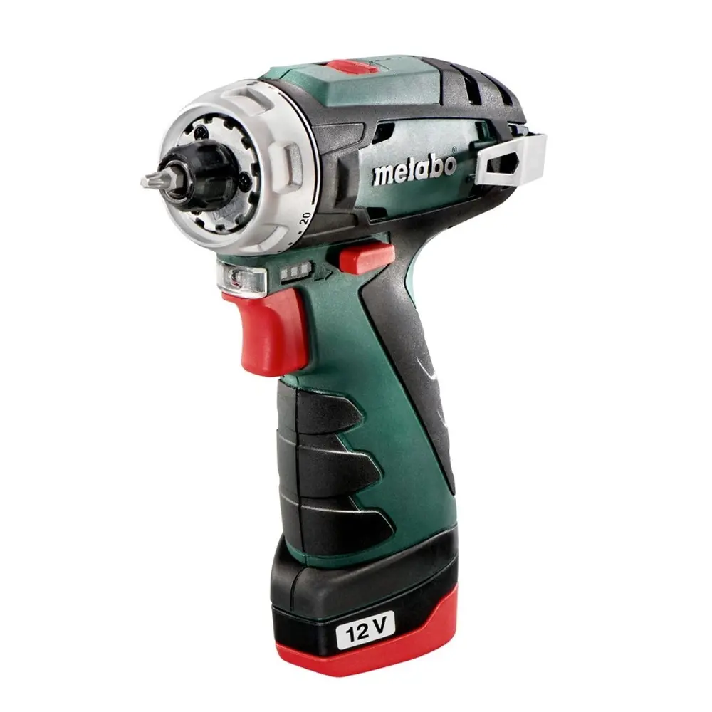Фото 2 Дрель-шуруповерт аккумуляторная Metabo Powermaxx BS Basic Set 600080710, 12 В Li-Ion 2x2 Ач Фото 2 Дрель-шуруповерт аккумуляторная Metabo Powermaxx BS Basic Set 600080710, 12 В Li-Ion 2x2 Ач