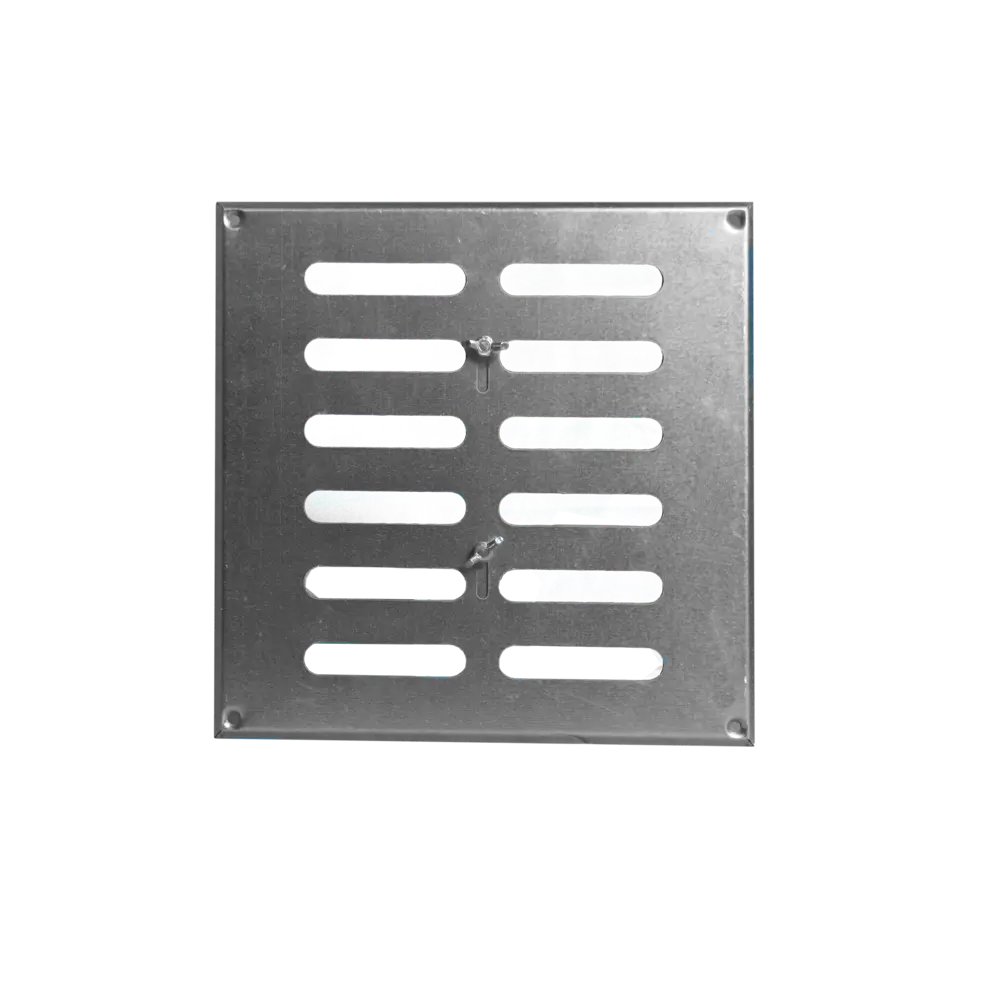 Фото 2 Решетка вентиляционная Шамрай SG700500 500x700 мм оцинкованная сталь цвет серый Фото 2 Решетка вентиляционная Шамрай SG700500 500x700 мм оцинкованная сталь цвет серый
