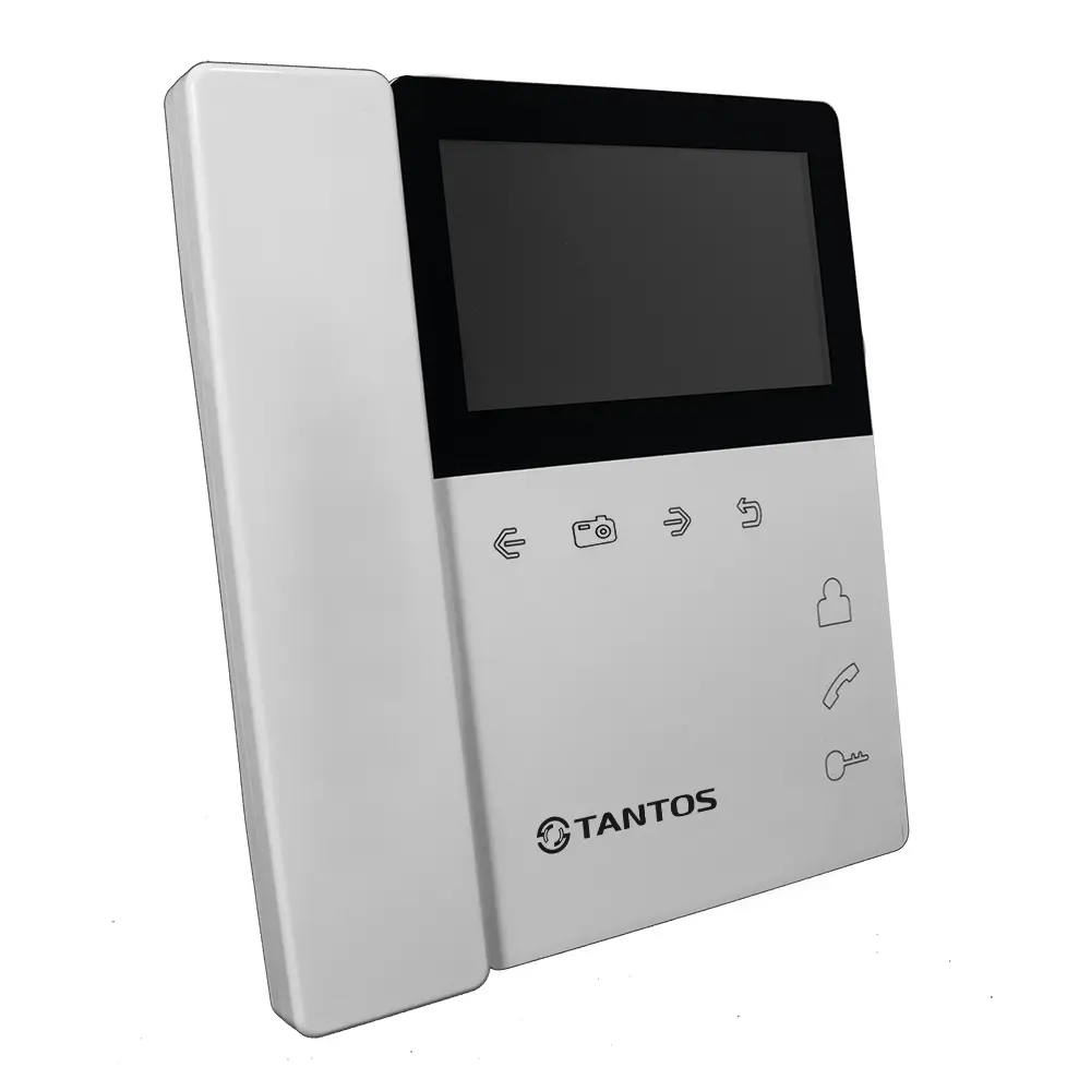 Фото 4 Монитор видеодомофона Tantos Elly-S с трубкой 4.3" цвет белый Фото 4 Монитор видеодомофона Tantos Elly-S с трубкой 4.3" цвет белый
