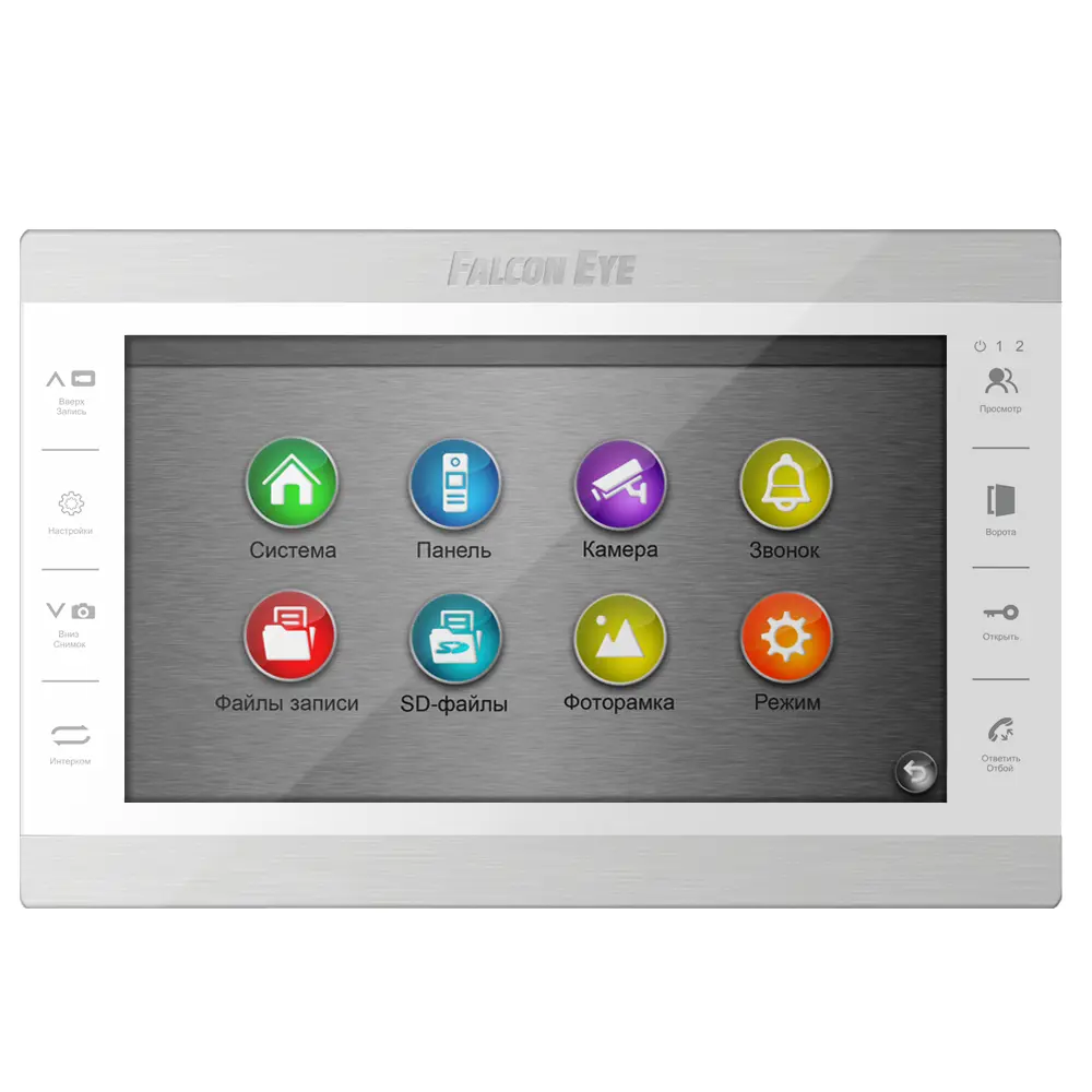 Фото Монитор видеодомофона Falcon Eye FE-70 Atlas HD 7" цвет белый Фото Монитор видеодомофона Falcon Eye FE-70 Atlas HD 7" цвет белый