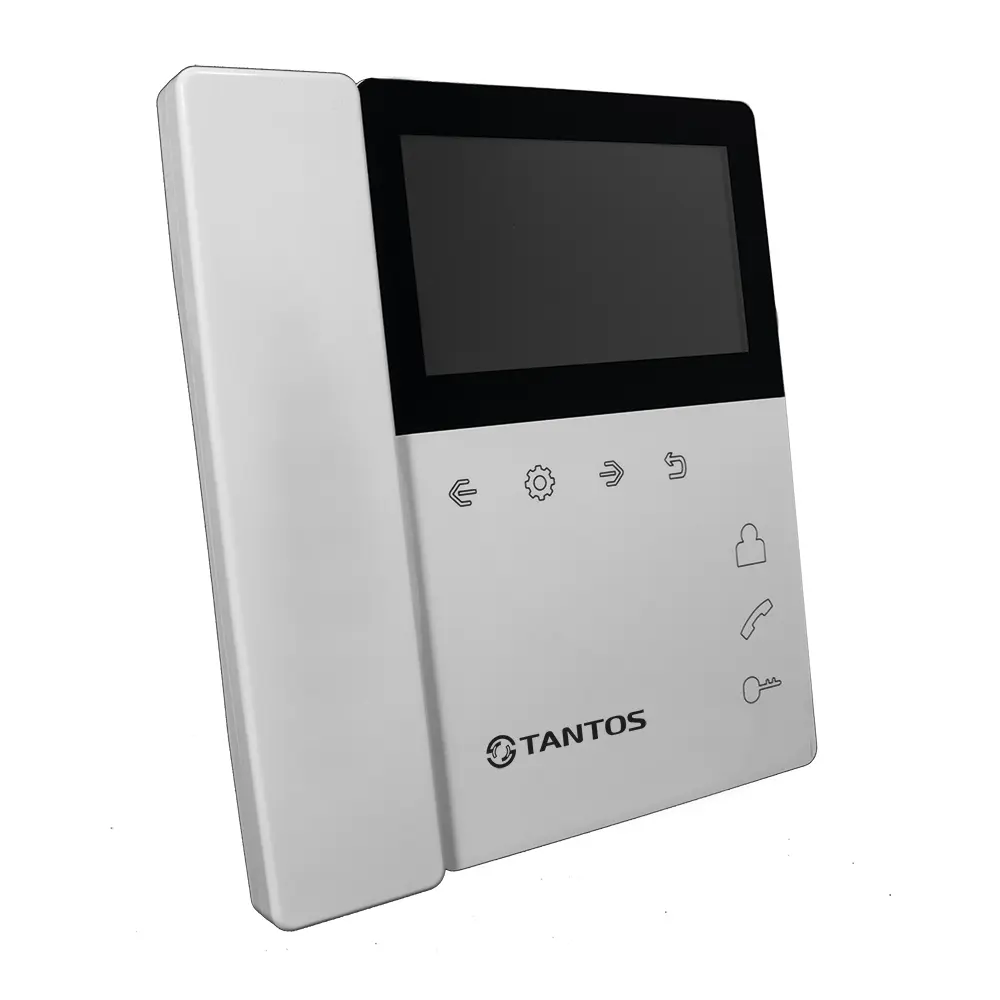 Фото 3 Монитор видеодомофона Tantos Elly с трубкой 4.3" цвет белый Фото 3 Монитор видеодомофона Tantos Elly с трубкой 4.3" цвет белый