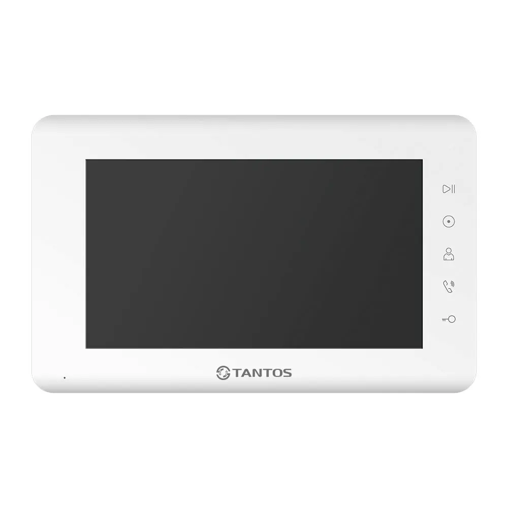 Фото 2 Монитор видеодомофона Tantos Mia 7" цвет белый Фото 2 Монитор видеодомофона Tantos Mia 7" цвет белый