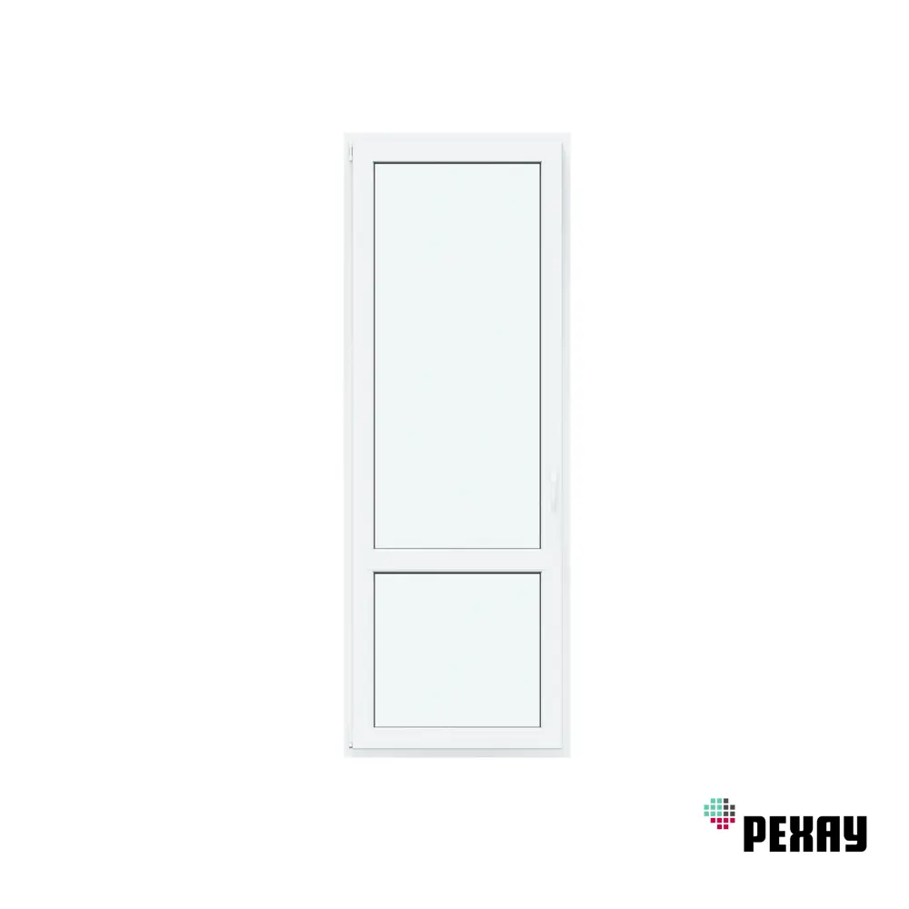 Фото 3 Балконная дверь пластиковая ПВХ Rehau Blitz 2000x700мм (ВxШ) левая двухкамерный стеклопакет белый Фото 3 Балконная дверь пластиковая ПВХ Rehau Blitz 2000x700мм (ВxШ) левая двухкамерный стеклопакет белый