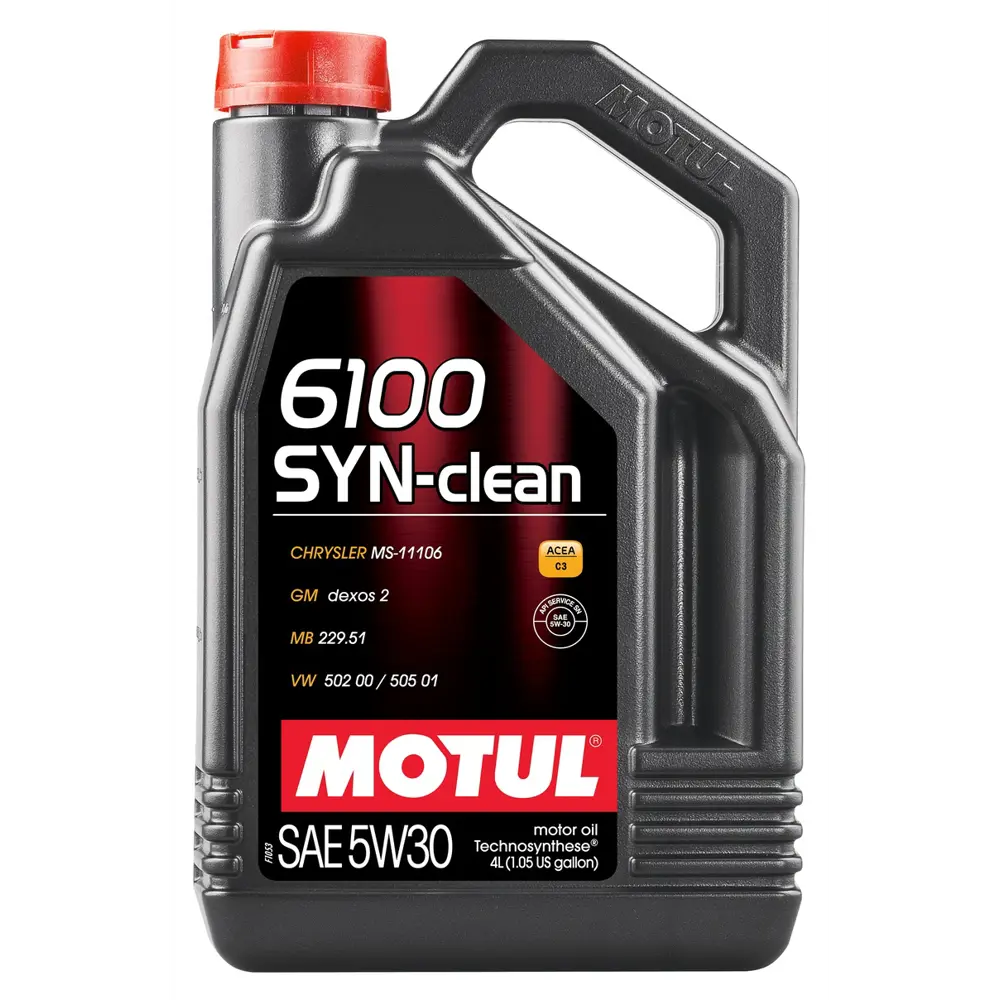 Фото Моторное масло синтетическое Motul 6100 Syn-Clean 5W30 4 л Фото Моторное масло синтетическое Motul 6100 Syn-Clean 5W30 4 л