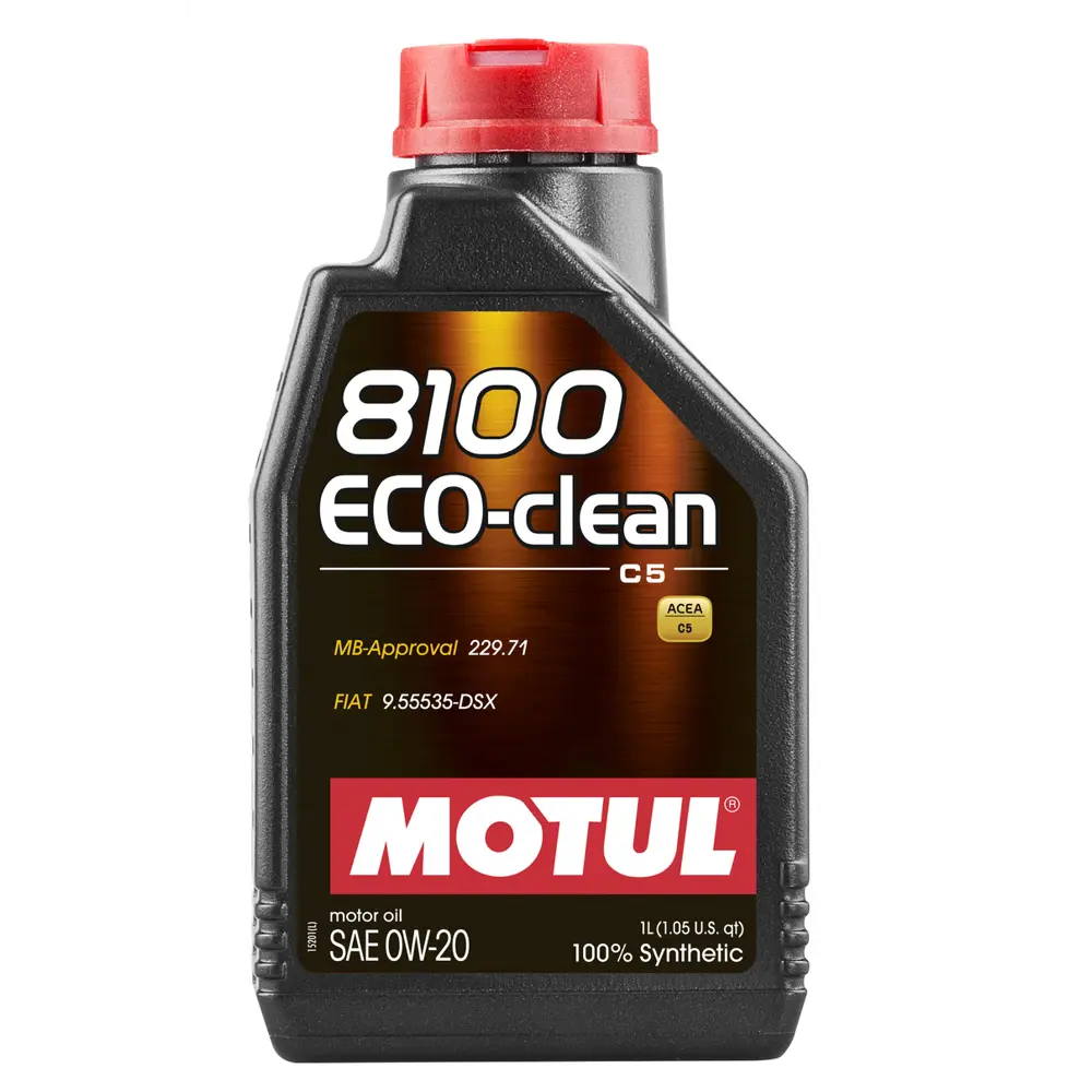 Фото Моторное масло синтетическое Motul 8100 Eco-clean 0W20 1 л Фото Моторное масло синтетическое Motul 8100 Eco-clean 0W20 1 л