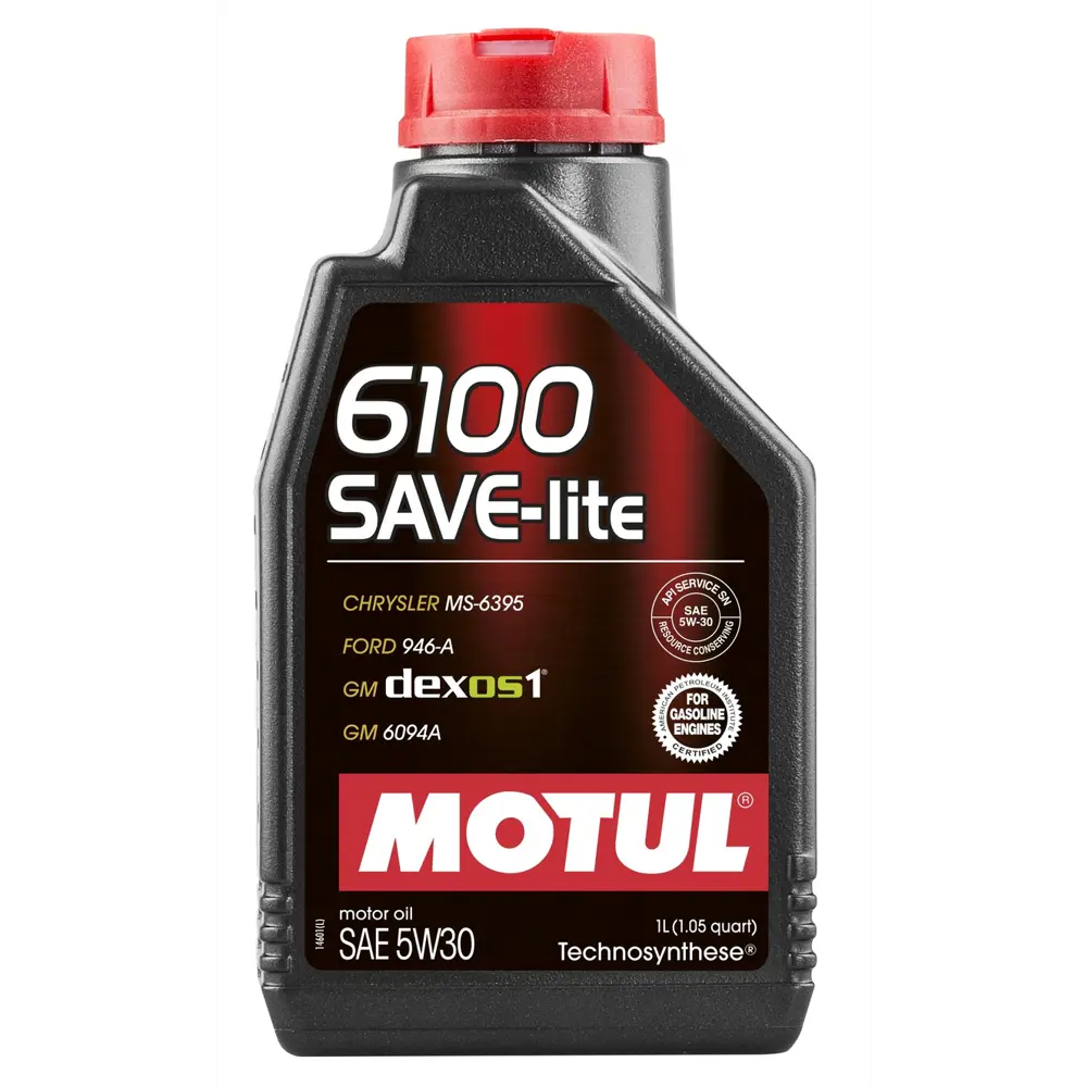 Фото Моторное масло синтетическое Motul 6100 SAVE-LITE 5W30 1 л Фото Моторное масло синтетическое Motul 6100 SAVE-LITE 5W30 1 л