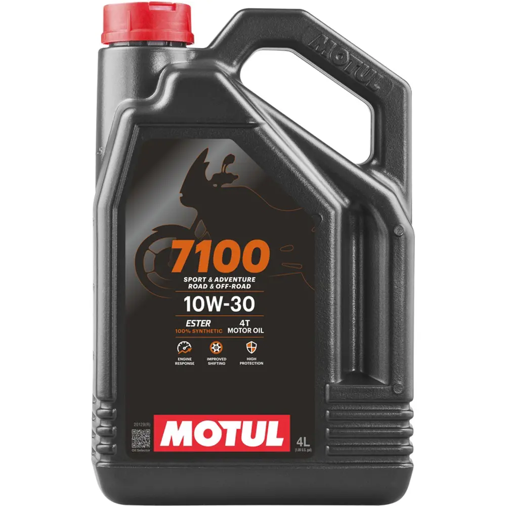 Фото Моторное масло для мотоцикла Motul 7100 4T 10W30 4 л Фото Моторное масло для мотоцикла Motul 7100 4T 10W30 4 л