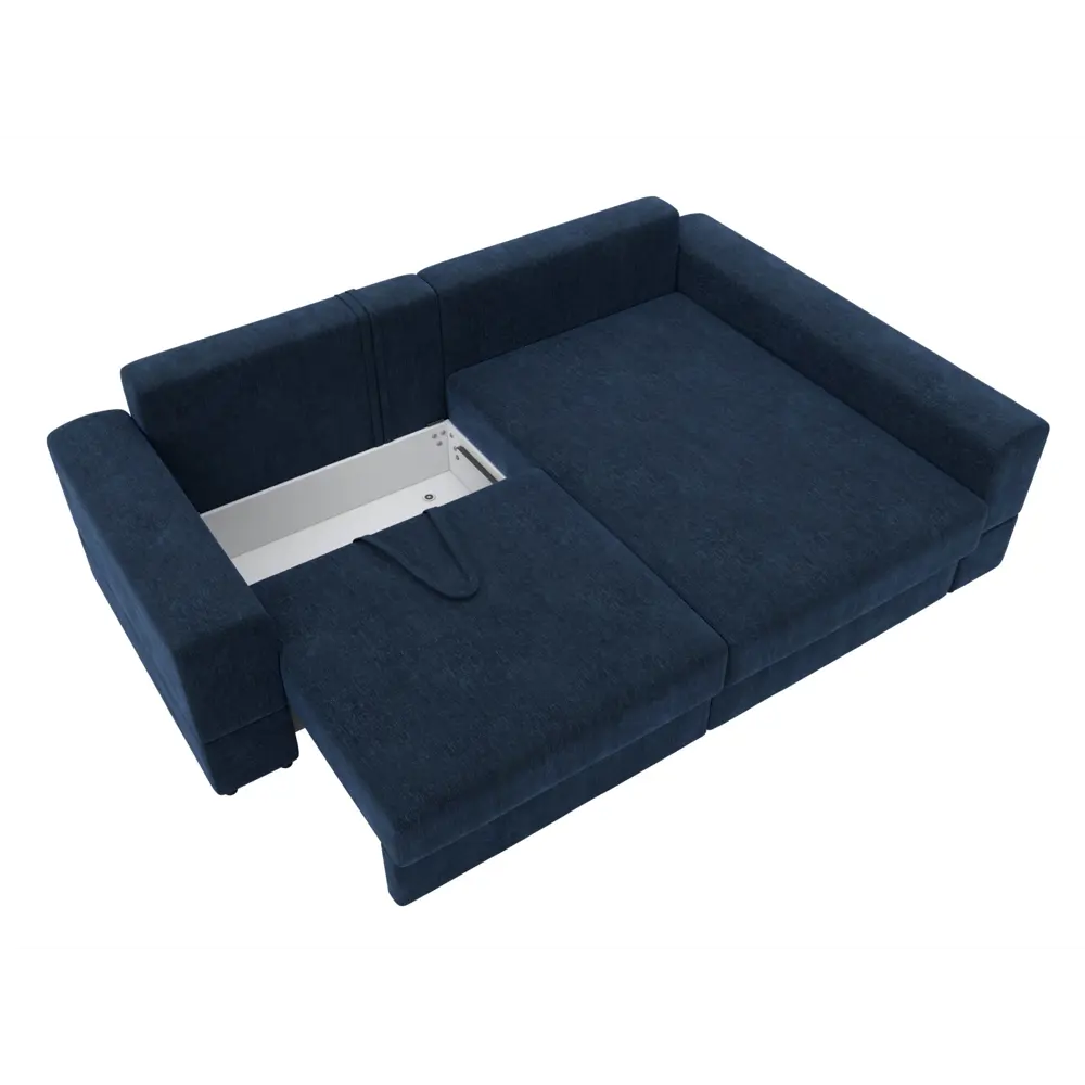 Фото 7 Диван раскладной Лига диванов Лига-055 НПБ 246x160x92 см шенилл цвет rimini 10 синий Фото 7 Диван раскладной Лига диванов Лига-055 НПБ 246x160x92 см шенилл цвет rimini 10 синий