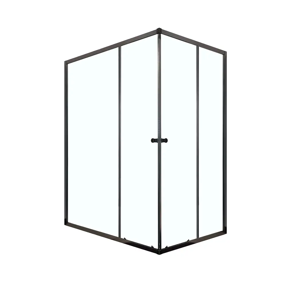 Фото 4 Душевой уголок Domani-spa Shape DS04Sp128L0M00.Gt-Black.MP прямоугольник 120x80см черный профиль эффект стекла матовый Фото 4 Душевой уголок Domani-spa Shape DS04Sp128L0M00.Gt-Black.MP прямоугольник 120x80см черный профиль эффект стекла матовый
