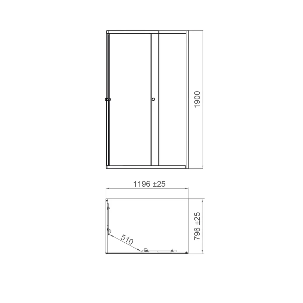 Фото 10 Душевой уголок Domani-spa Shape DS04Sp128L0M00.Gt-Black.MP прямоугольник 120x80см черный профиль эффект стекла матовый Фото 10 Душевой уголок Domani-spa Shape DS04Sp128L0M00.Gt-Black.MP прямоугольник 120x80см черный профиль эффект стекла матовый