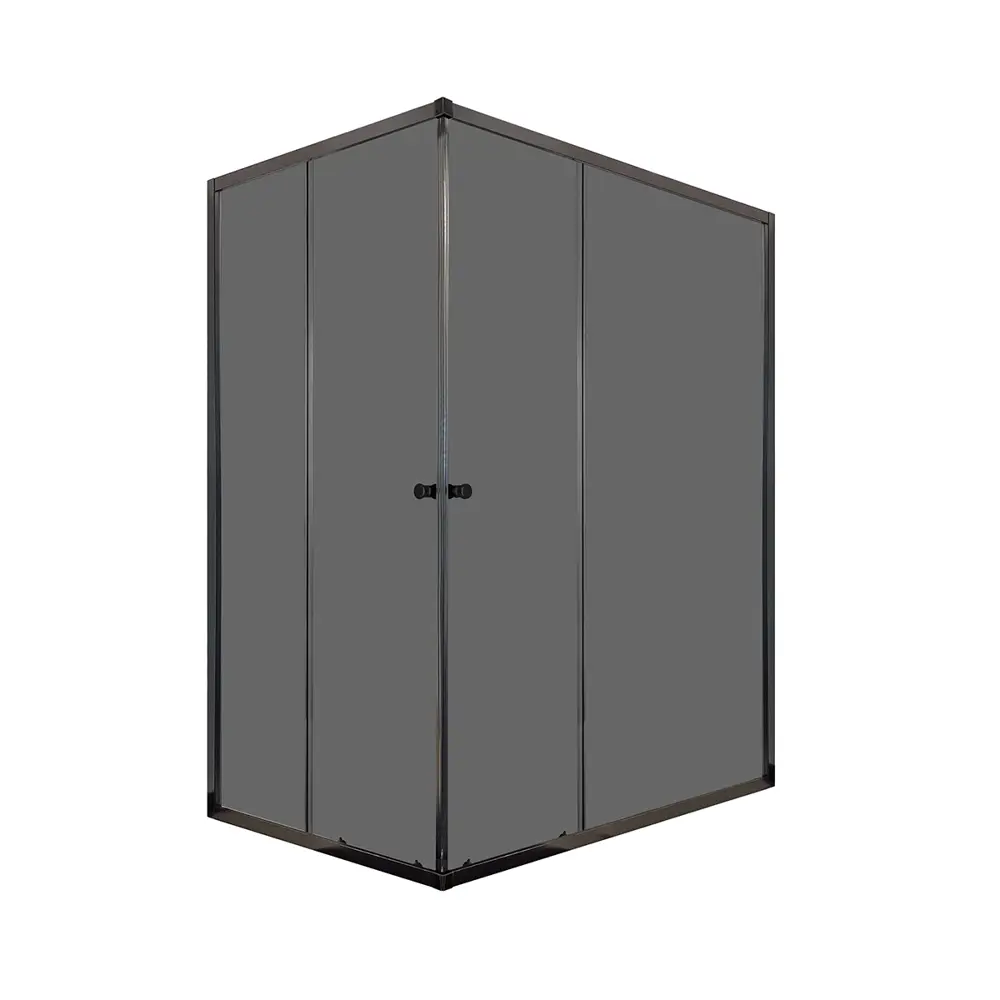 Фото 4 Душевой уголок Domani-spa Shape DS04Sp128L0T00.Gt-Black.MP прямоугольник 120x80см черный профиль эффект стекла тонированный Фото 4 Душевой уголок Domani-spa Shape DS04Sp128L0T00.Gt-Black.MP прямоугольник 120x80см черный профиль эффект стекла тонированный