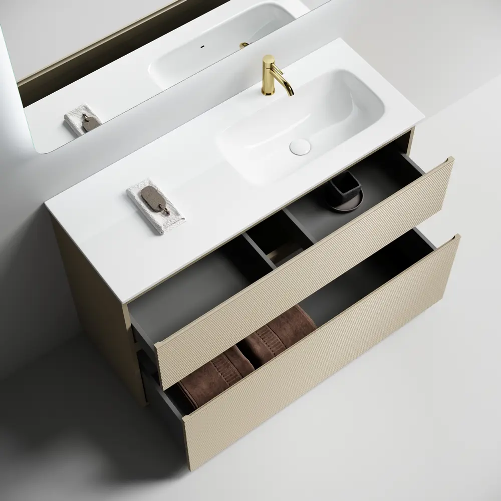 Фото 3 Тумба под раковину напольная Sancos FL120FRCP 119.5см цвет капучино/правая Фото 3 Тумба под раковину напольная Sancos FL120FRCP 119.5см цвет капучино/правая