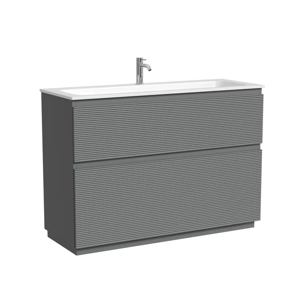 Фото 6 Тумба под раковину напольная Sancos FL120FES 119.5см цвет ergraut soft Фото 6 Тумба под раковину напольная Sancos FL120FES 119.5см цвет ergraut soft