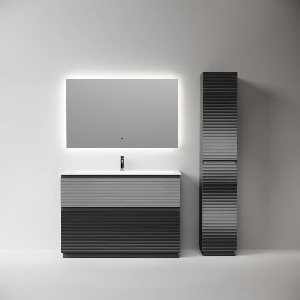 Фото 8 Тумба под раковину напольная Sancos FL120FGS 119.5см цвет grey soft Фото 8 Тумба под раковину напольная Sancos FL120FGS 119.5см цвет grey soft